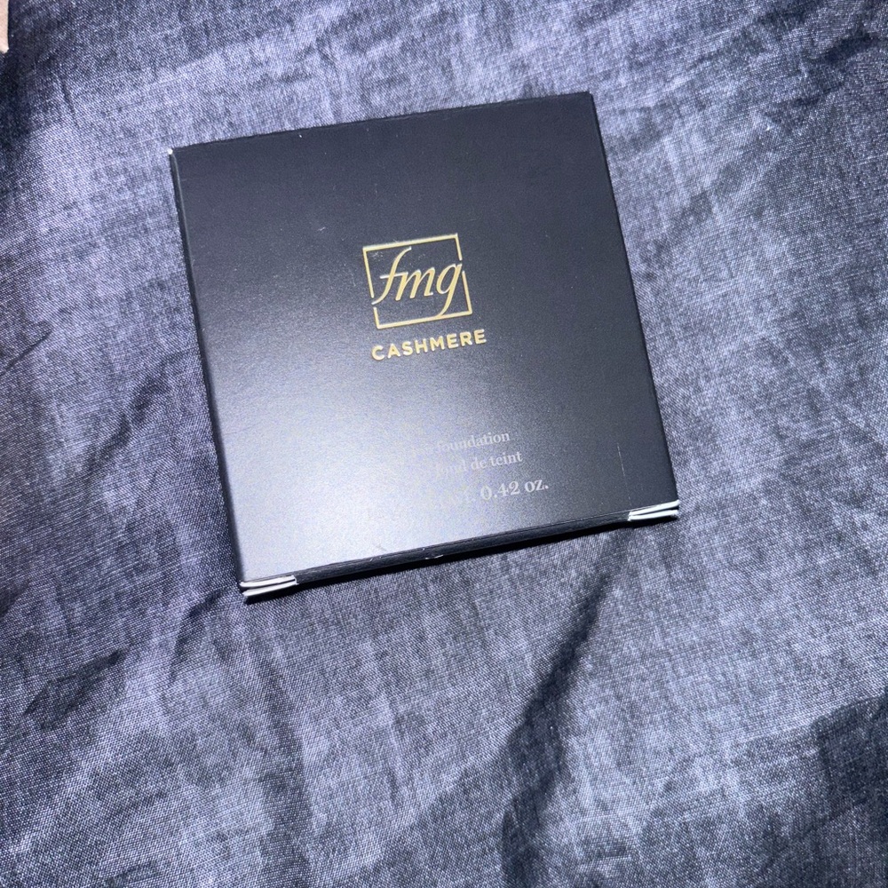 Black Minimalist Foundation with Gold Accents